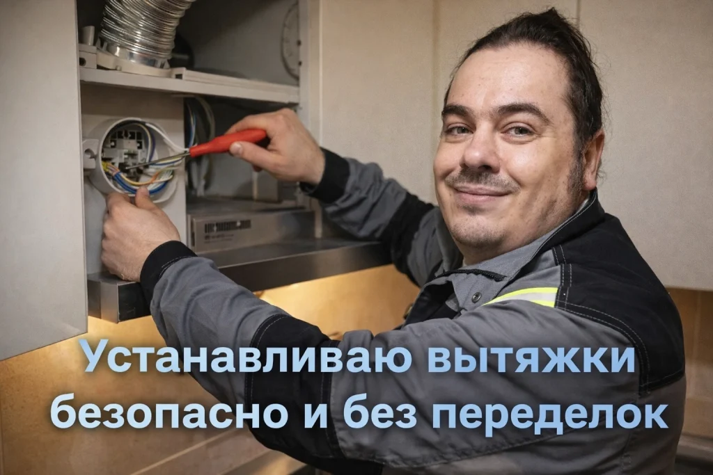 подключение вытяжки