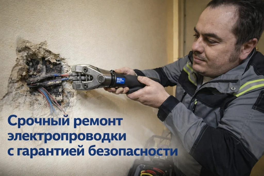 срочный вызов электрика