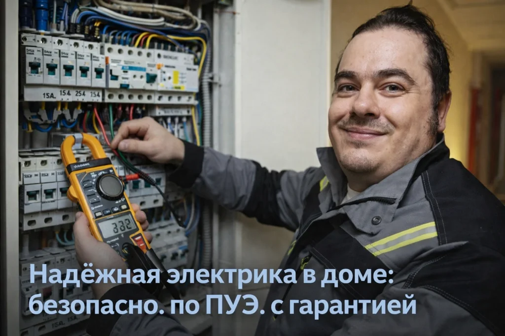 электромонтаж в частном доме