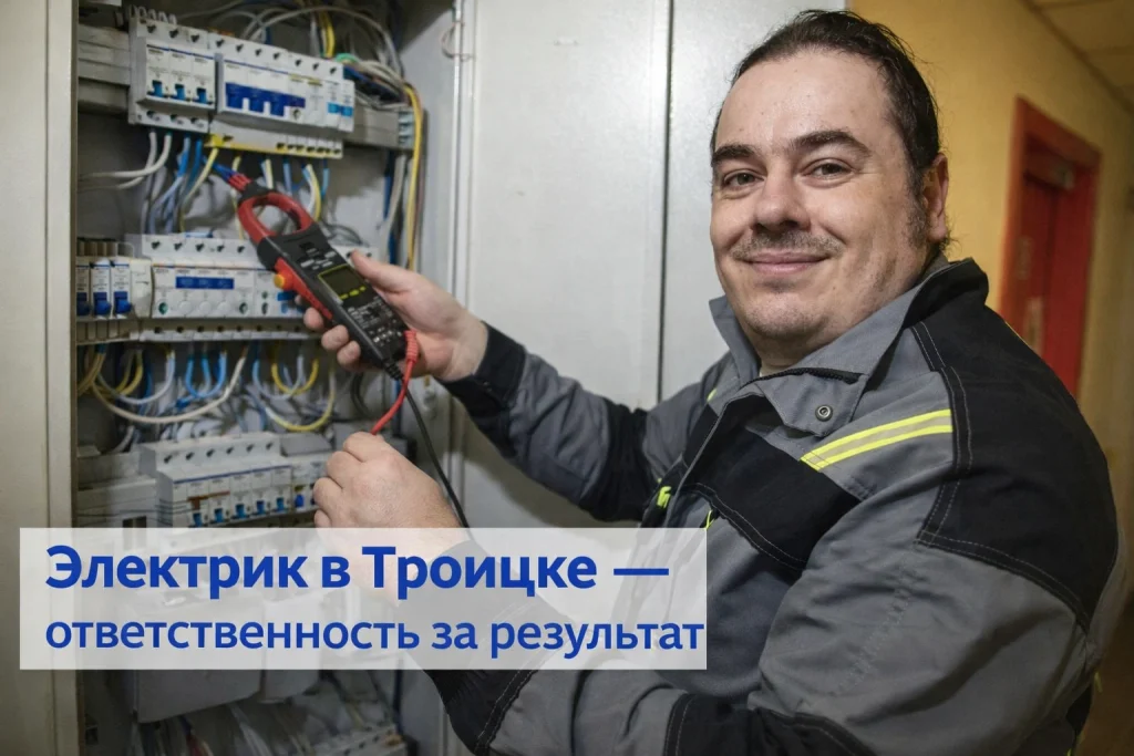 частный электрик Троицк