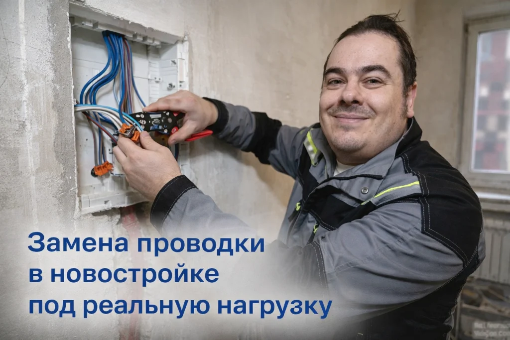 электрика в новостройке