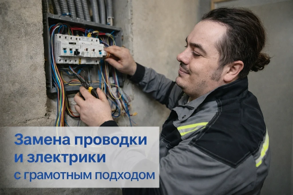 замена электрики