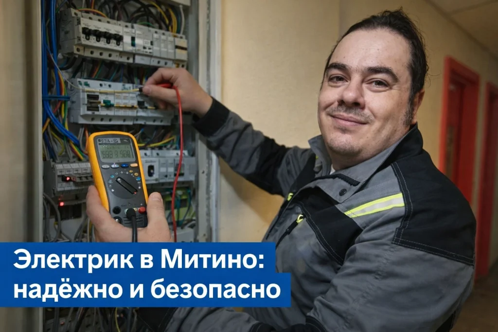 услуги электрика Митино
