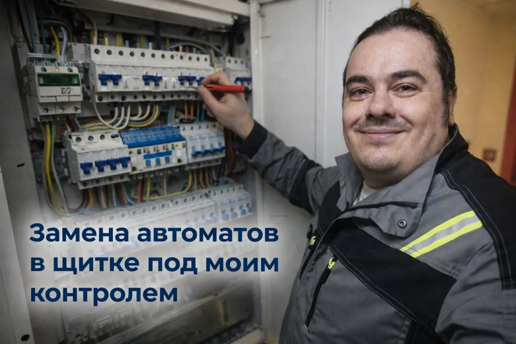 замена автоматических выключателей