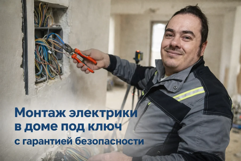 электромонтаж в частном доме