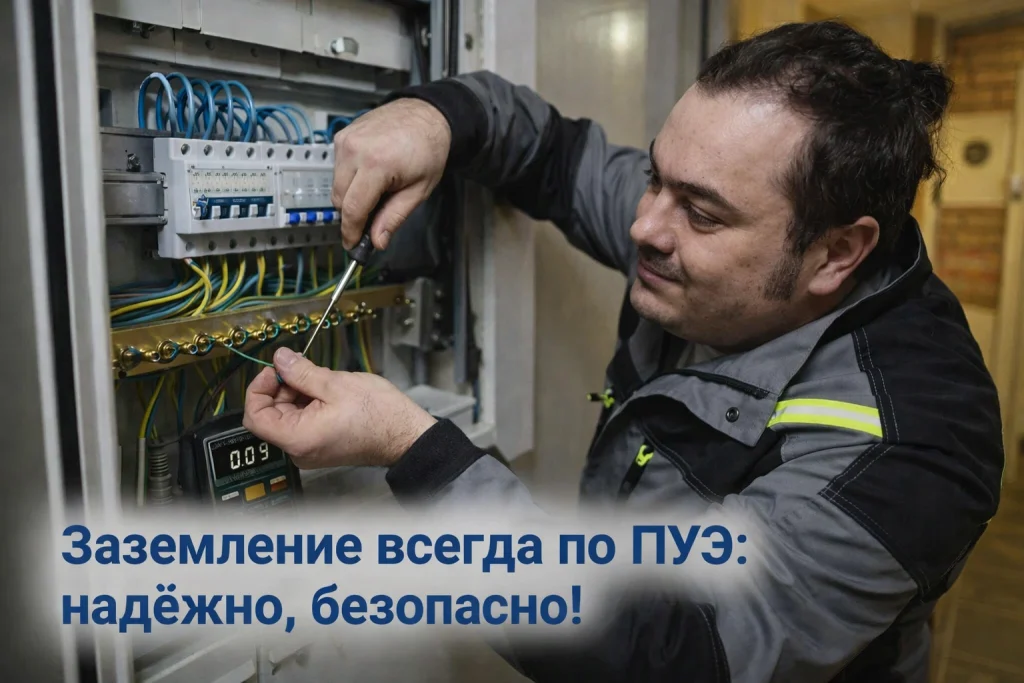 устройство контура заземления