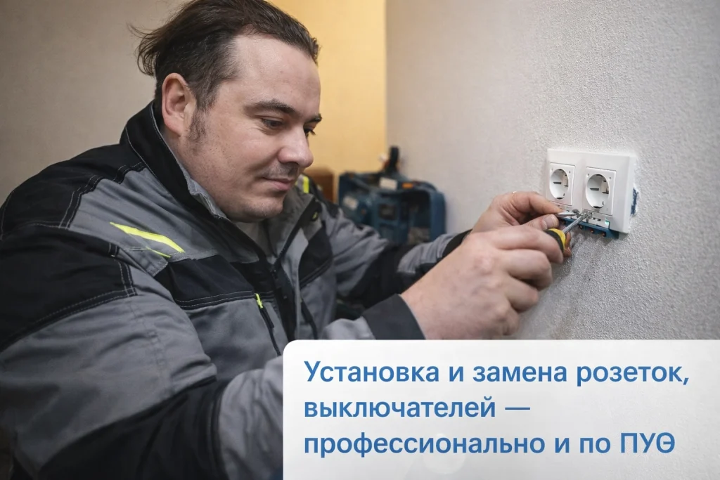 замена выключателей