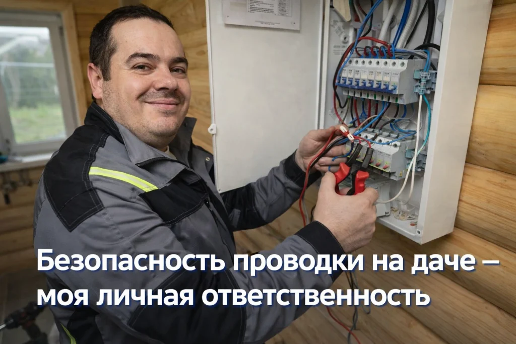 электрика на даче