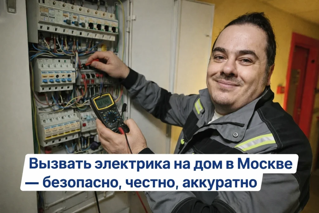 частный электрик москва