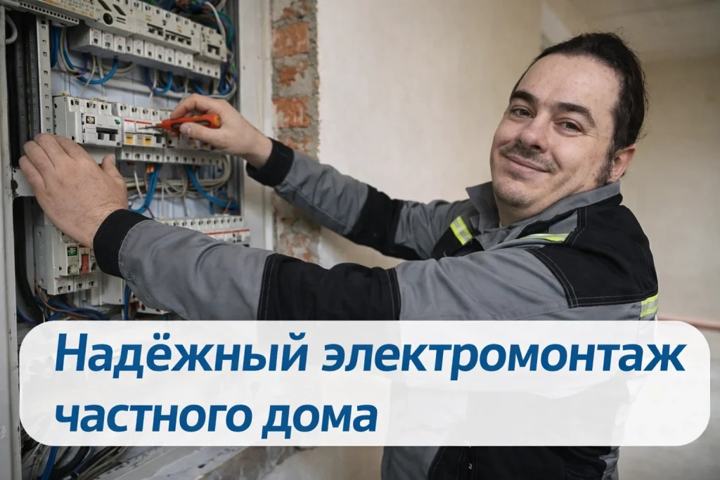 электрика в частном доме