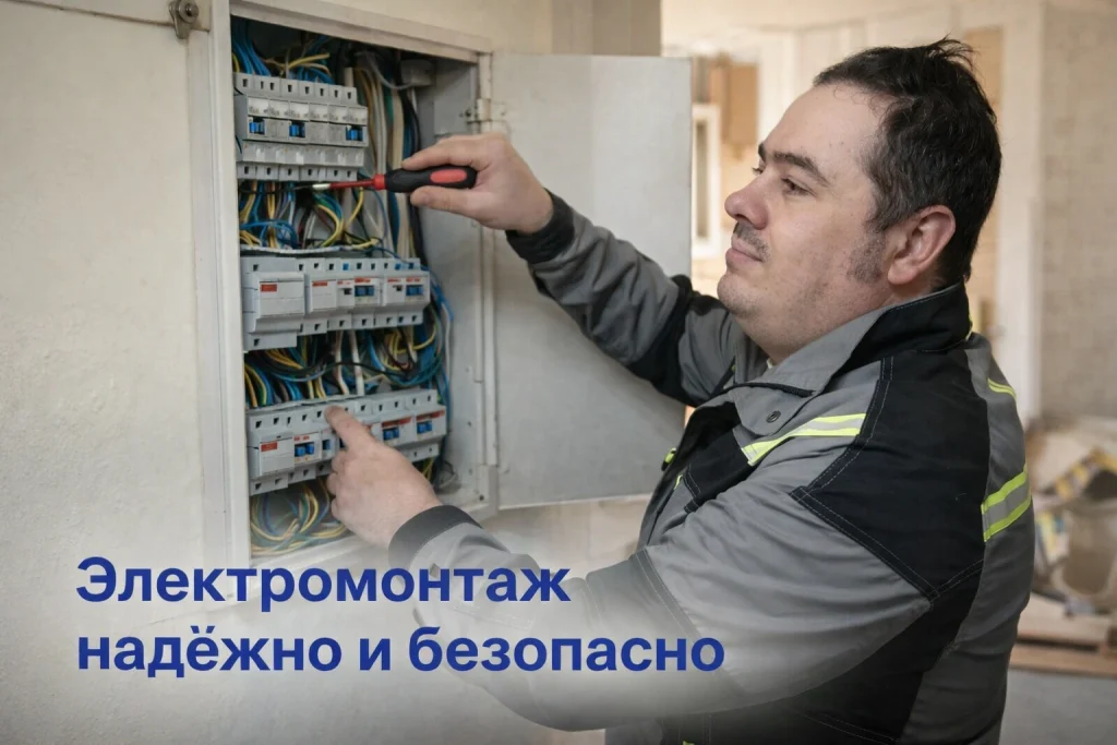 электромонтажные работы
