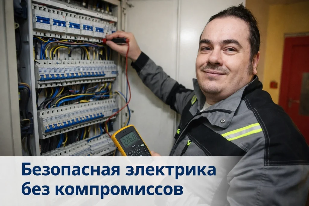 услуги электрика подольск