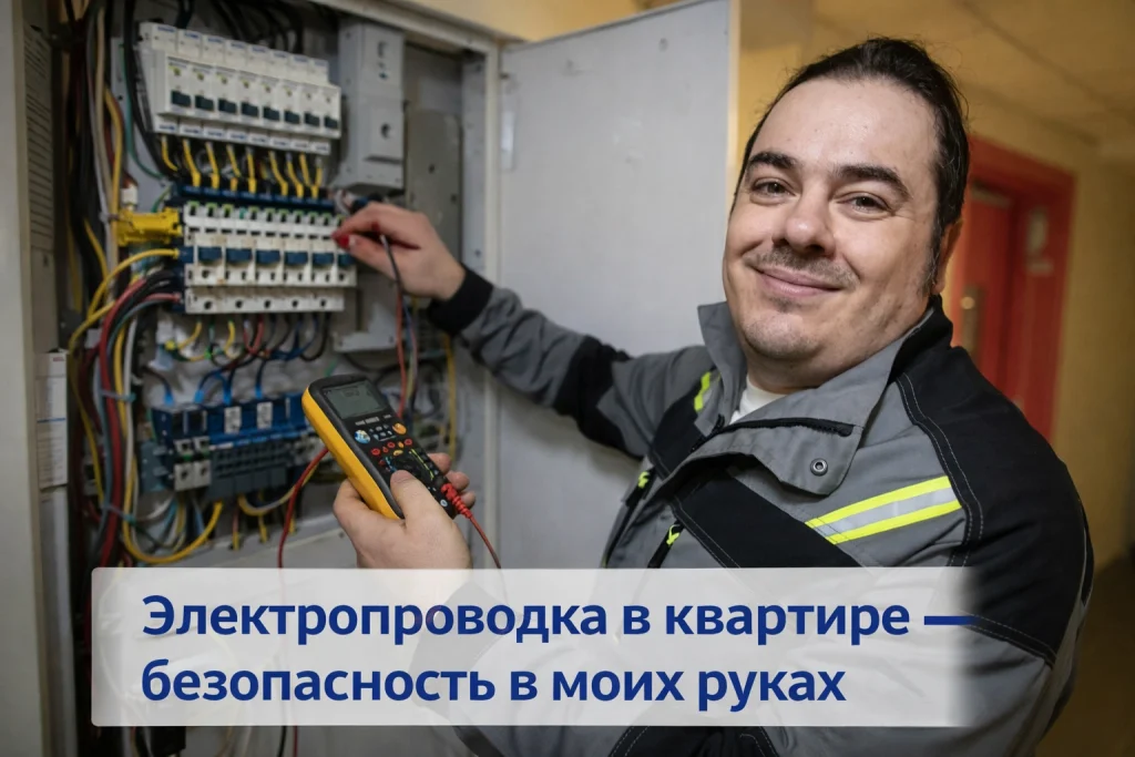 замена электропроводки