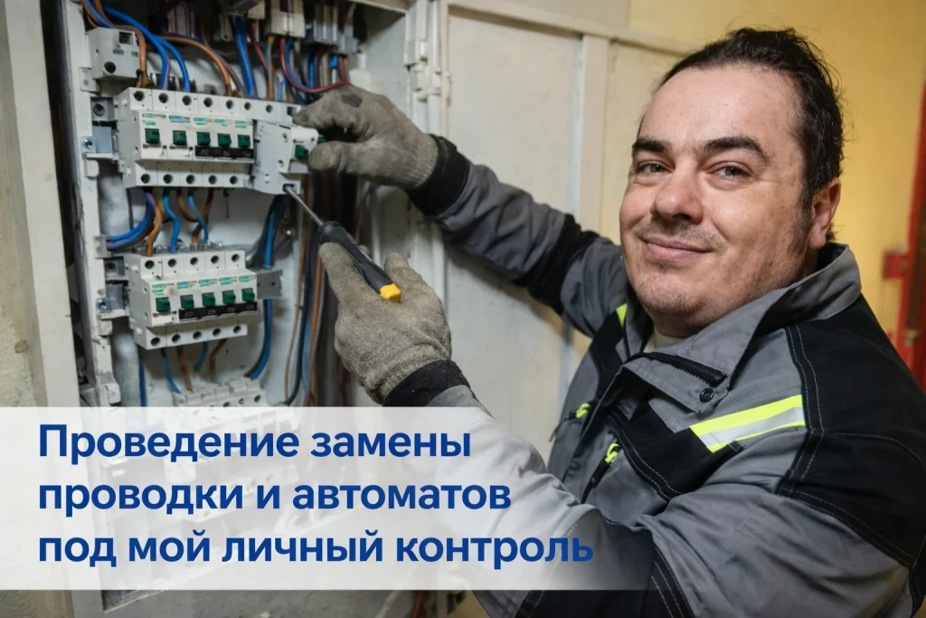 замена электропроводки в квартире